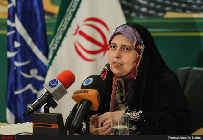  نشست خبری پروانه سلحشوری رییس فراکسیون زنان مجلس