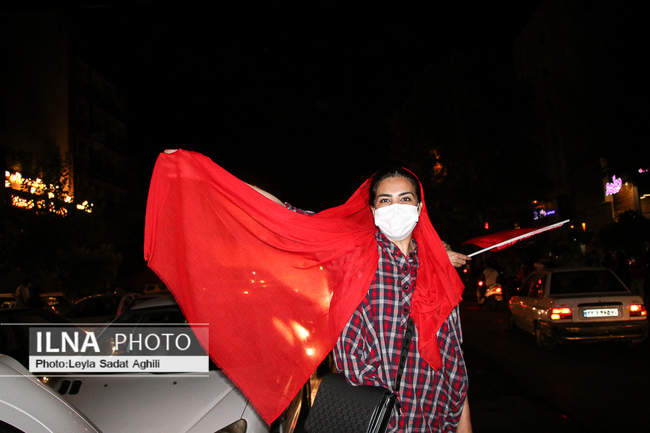 شادی خطرناک هواداران پرسپولیس پس از قهرمانی در لیگ برتر 