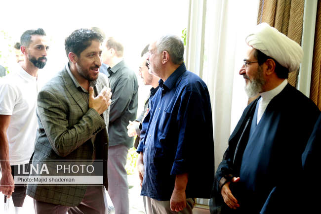 مراسم ختم مادر احمد مسجدجامعی 