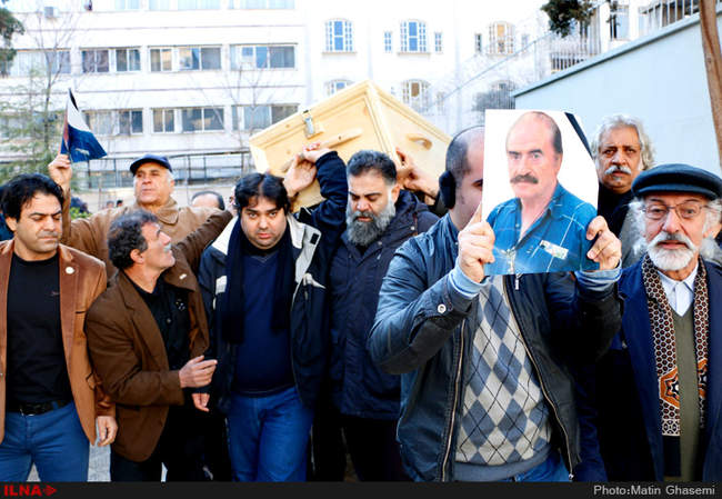 تشییع پیکر زندیاد ولی‌الله مومنی