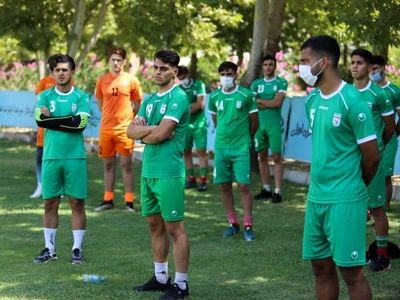 اعلام برنامه تیم فوتبال جوانان ایران/ بازی با استقلال و سپاهان