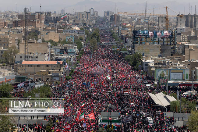 مراسم تشییع پیکر مطهر رهبر شهید انقلاب/ 6