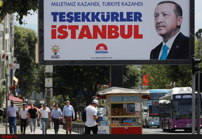 پیروزی رجب طیب اردوغان در انتخابات ترکیه‎