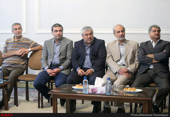 دیدار فرماندهان هشت سال دفاع مقدس با آیت الله هاشمی رفسنجانی