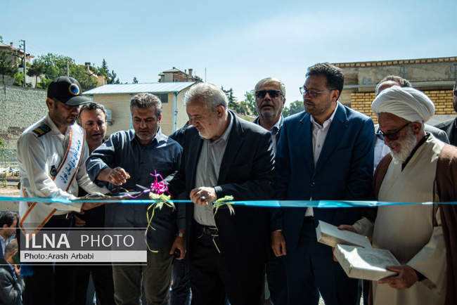 بهره برداری از تصفیه خانه شهر لواسان و بازدید وزیر نیرو از سد لتیان