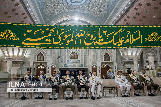 تجدید میثاق وزیر و کارکنان وزارت امور خارجه با آرمان‌های امام راحل