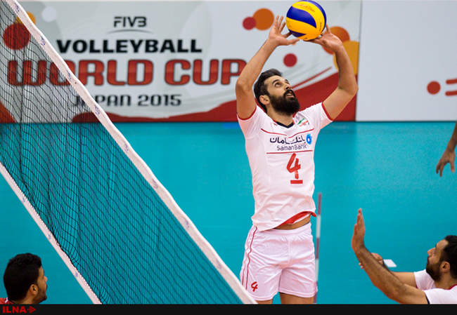 اولین پیروزی ایران در جام جهانی والیبال