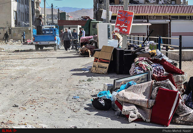 گزارش تصویری از وضعیت ساکنان مسکن مهر در منطقه «سرپل‌ذهاب»
