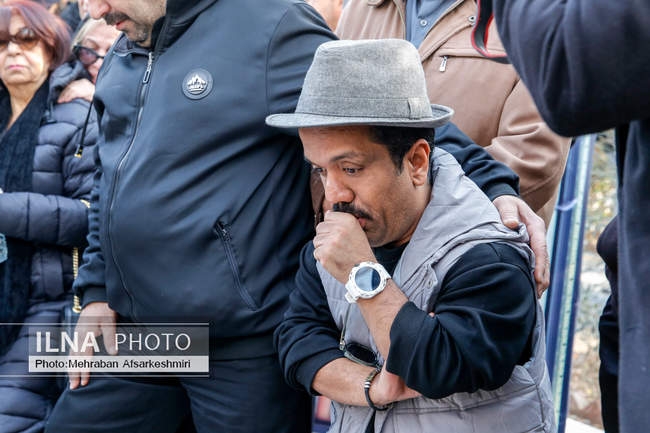 مراسم تشییع پیکر «سعید پیردوست»