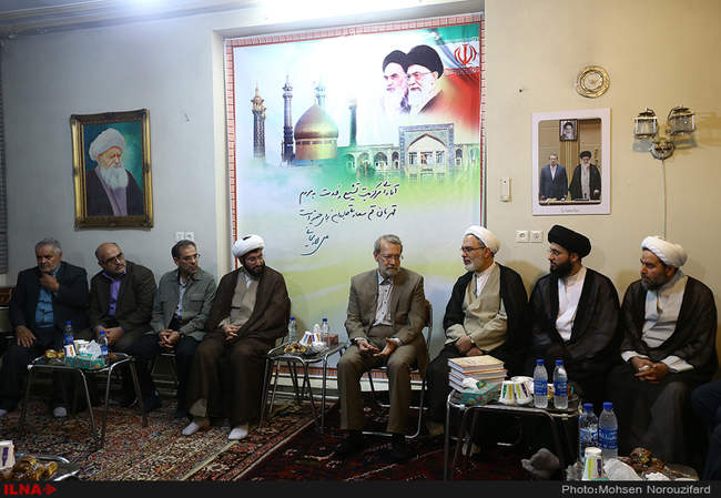 سفر علی لاریجانی رئیس مجلس شورای اسلامی به استان قم