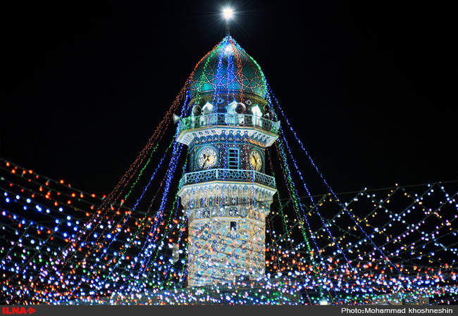 آذین بندی حرم مطهر امام رضا (ع)