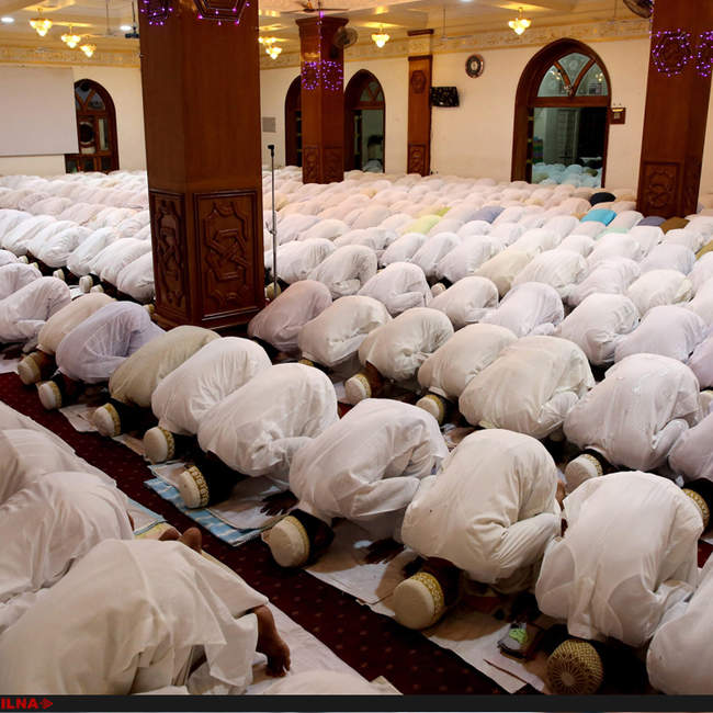 مسلمانان سراسر جهان در جشن عید فطر