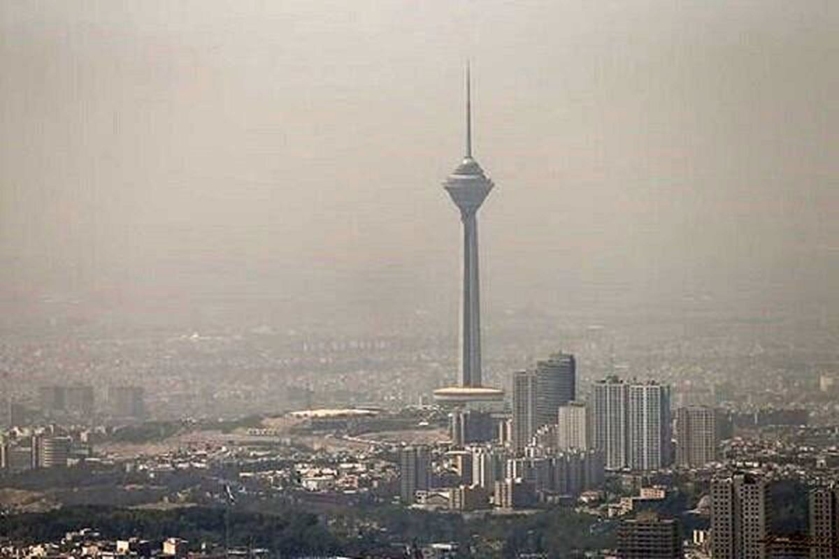 هوای تهران در وضعیت نارنجی 

