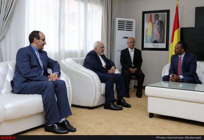 سفر محمد جواد ظریف وزیر امور خارجه کشورمان به گینه کوناکری