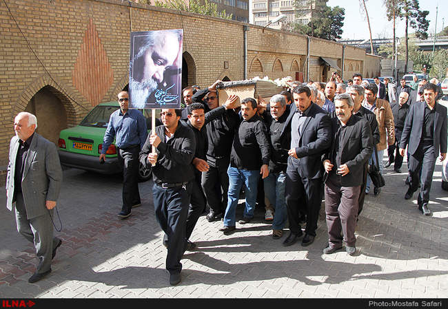  تشییع پیکر سعید کشن‌فلاح