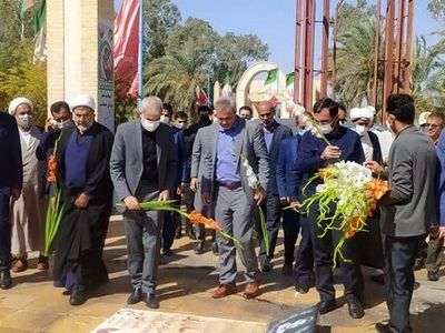 ورود وزیر آموزش و پرورش به شهرستان بم