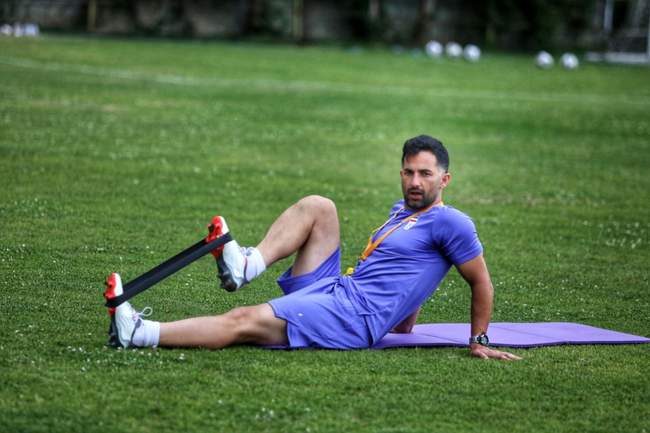 گزارش تصویری از تمرین تیم امید ایران 