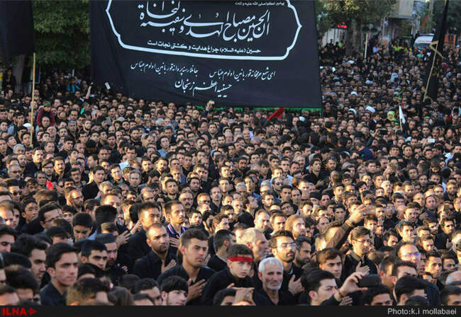 دسته عزاداری حسینیه اعظم زنجان