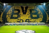 نمایش بی‌نظیر طرفداران دورتموند در وست‌فالن(ویدیو)