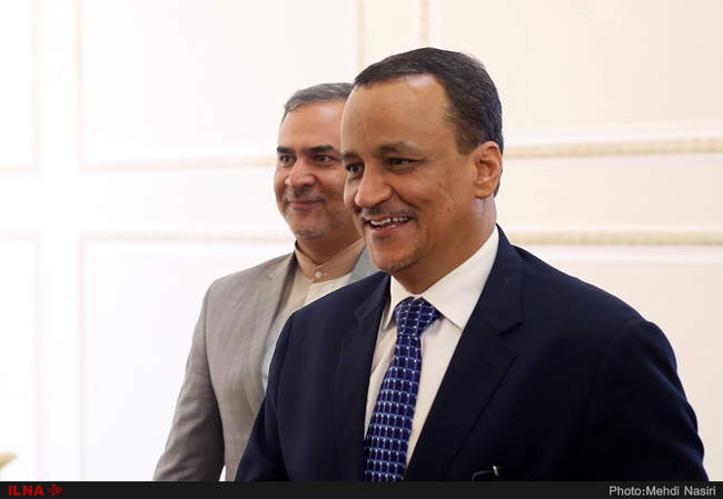  دیدار نماینده ویژه دبیرکل سازمان ملل متحد با محمد جواد ظریف