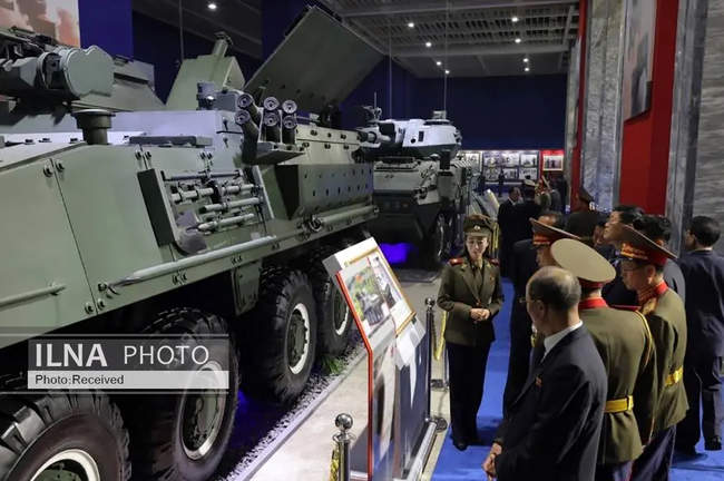 نمایشگاه دفاعی کره شمالی با حضور کیم جونگ‌اون