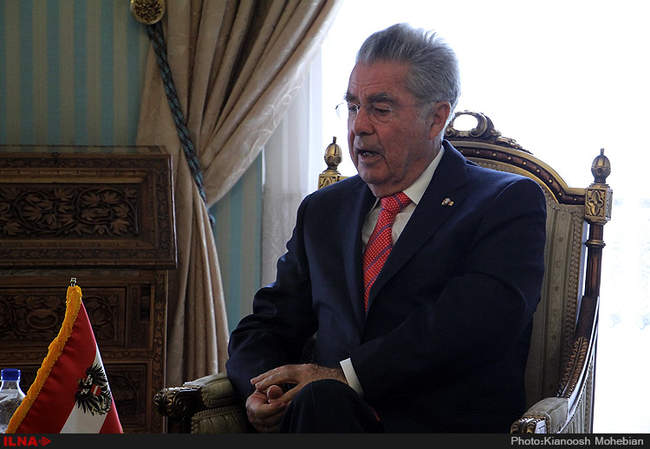 مراسم استقبال رسمی از رئیس جمهور اتریش-کاخ موزه سعد آباد