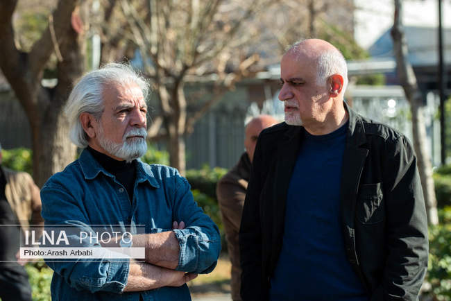 مراسم تشییع پیکر عنایت بخشی