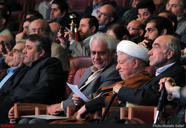 حضور آیت الله هاشمی رفسنجانی در ششمین جشنواره ملی تجلیل از تلاشگران کیفیت کشور