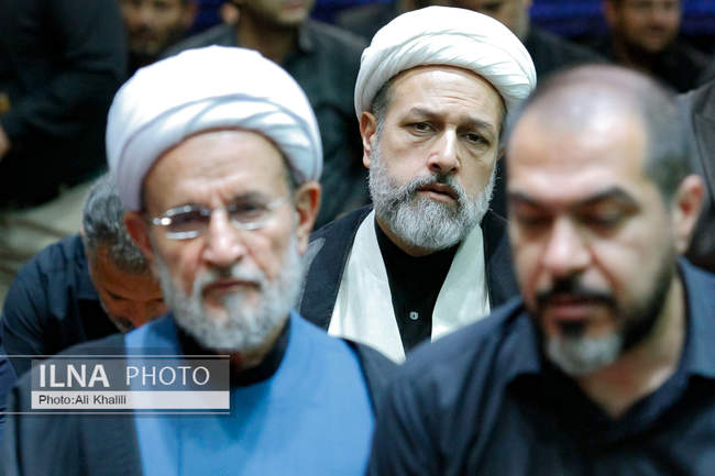 مراسم گرامیداشت شهدای حمله رژیم صهیونیستی به زندان اوین