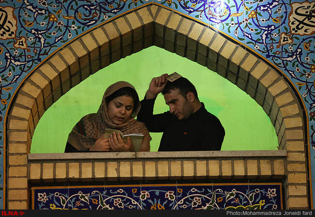 مراسم احیا  شب نوزدهم ماه رمضان در آستان امامزاده صالح تهران/2
