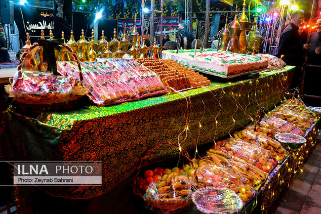 مراسم سینی گردانی شهرک عرب ها