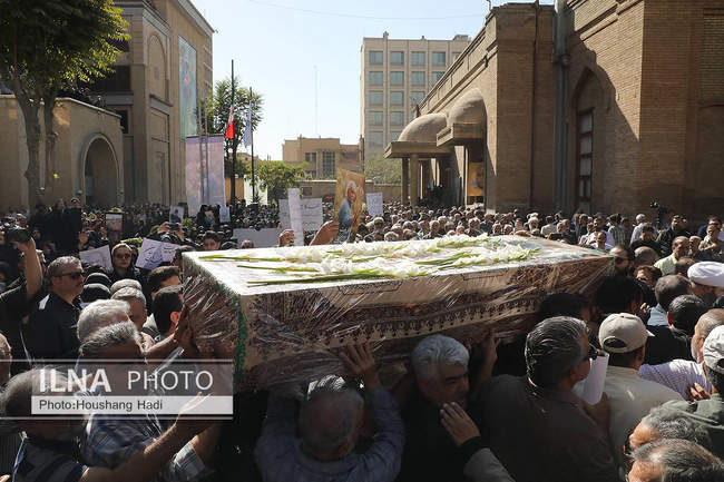 تشییع پیکر «محمد کاسبی»