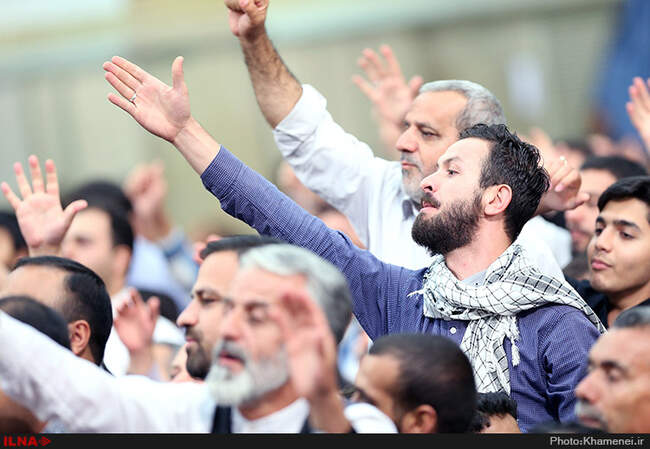 مراسم بزرگداشت جان‌باختگان فاجعه‌ی منا با حضور رهبر انقلاب