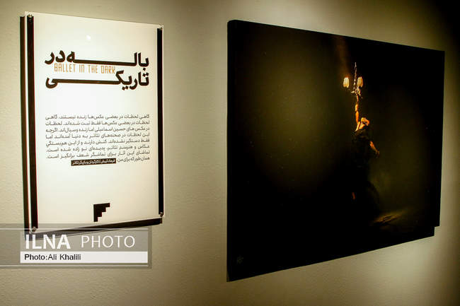 افتتاحیه نمایشگاه عکس «باله در تاریکی»