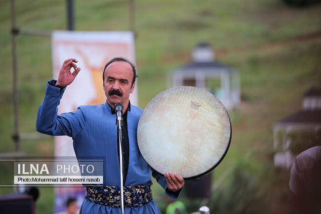 اختتامیه برنا مه های روز سنه در پارک روجیار با حضور مسئولین و مردم بر