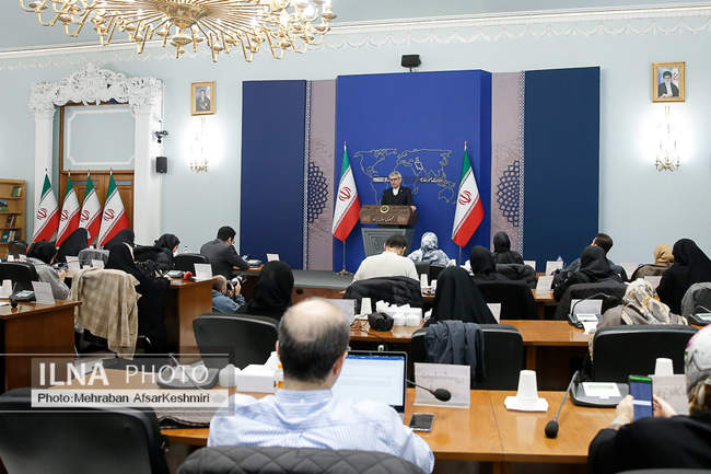 نشست خبری سخنگوی وزارت خارجه