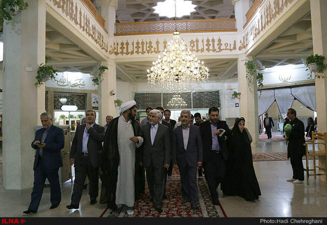 سفر یک روزه محمدرضا عارف به استان قم