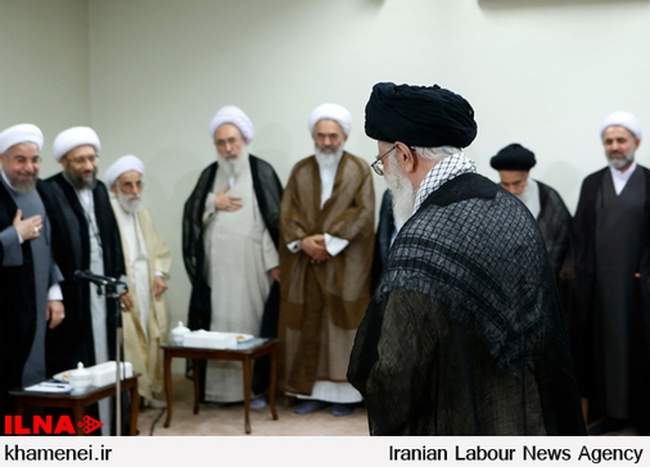 اعضای مجلس خبرگان رهبری صبح امروز با رهبر انقلاب اسلامی دیدار کردند