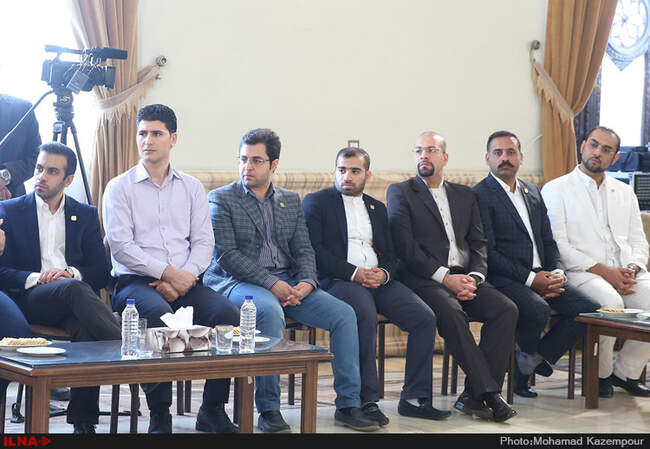 دیدار اعضای شورای مرکزی حزب ندای ایرانیان با آيت الله هاشمی رفسنجانی
