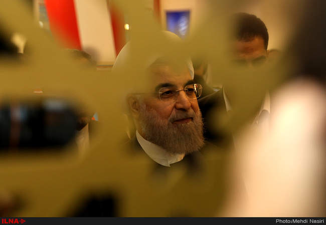 افتتاح بیست و دومین نمایشگاه مطبوعات با حضور رئیس جمهور