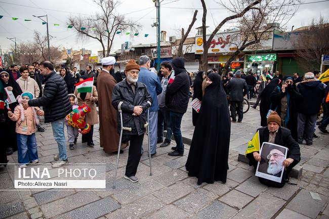 مراسم راهپیمایی ۲۲بهمن - قزوین