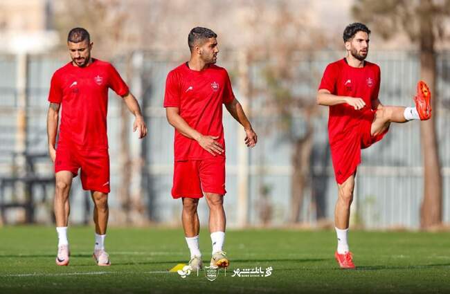 تمرین پرسپولیس