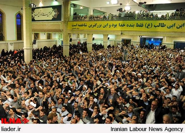 دیدار اقشار مختلف مردم با رهبر معظم انقلاب به مناسبت عید غدیر