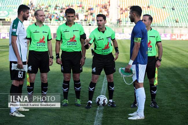 تساوی تیم فوتبال ذوب آهن اصفهان مقابل ملوان انزلی