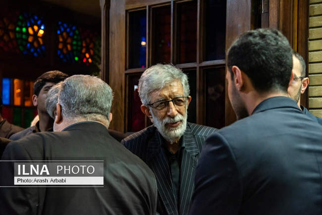 مراسم ترحیم مادر غلامعلی حداد عادل