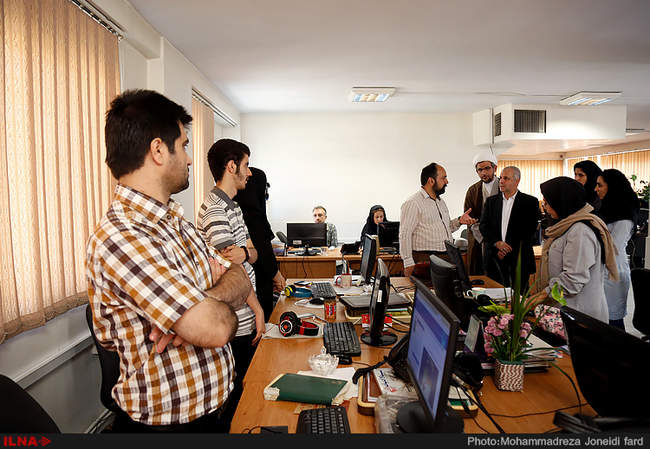 بازدید سعید اوحدی رئیس سازمان حج و زیارت از ایلنا