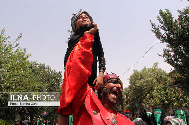 مراسم روز عاشورا - شیراز