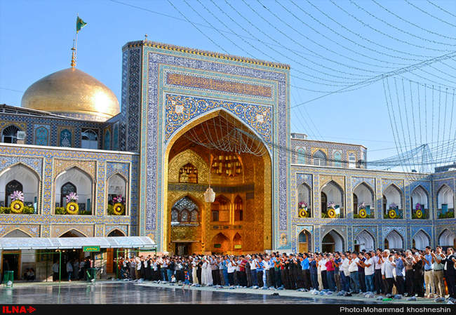 نماز عید سعید فطر در مشهد مقدس‎