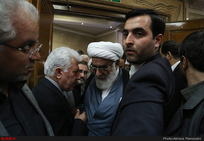 مراسم ترحیم حاج سید رضا نیری 