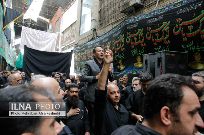 مراسم خیمه‌سوزان ظهر عاشورا در چهارراه گلوبندک تهران /2